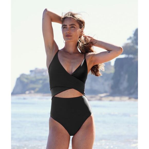 NWOT Summersalt The Sea Breeze Cutout One-Piece Swimsuit Womens Size 22 - Picture 3 of 14